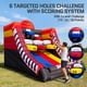 thumbnail image 2 of Juego inflable de tiro de básquetbol OZIS con 4 pelotas y soplador, 2 of 6