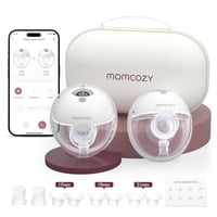Momcozy M5 Smart Extractor De Leche Eléctrico, Sacaleches Manos Libres, Regalo Mamá Lactante, Portátil