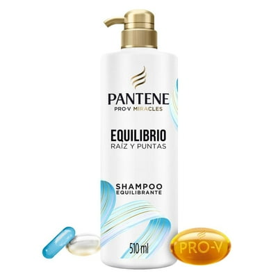Shampoo Equilibrante Miracles Equilibrio Raíz Y Puntas 510 Ml Pantene