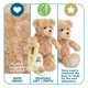 thumbnail image 3 of Oso de Peluche Jolitee con Pierna Rota 27 cm con Set de Libro, 3 of 9
