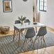 thumbnail image 1 of Juego De Comedor eames Rectangular 4 sillas Blanco-Gris 120 cm, 1 of 6