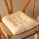 thumbnail image 1 of Xiao Hua Cojín de Asiento de Pana Blanco -2 Piezas, Cojín de Asiento Cómodo de 19.69 X 19.69 Pulgadas con Lazo, Adecuado para Restaurante Cocina, Decoración Del Hogar Estilo Casa de Campo rural, 1 of 4