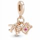 thumbnail image 1 of Dangle Charm Pandora Airplane Globe & Suitcase Triple Dangle, 1 of 2