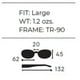 thumbnail image 3 of Lentes Para Sol Flyingfisherman Granders Negro Verde Polarizado, 3 of 9