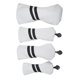thumbnail image 1 of Golf Club Head Cover Fundas Protectoras Con Etiquetas Cuello Largo Resistente Al Agua Blanco, 1 of 5