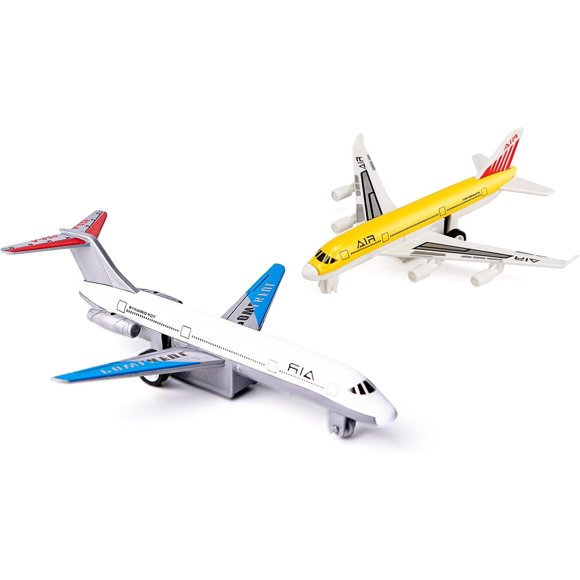 Avian Juguete Set Pull Back Metal Plastico