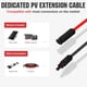 thumbnail image 5 of Cable de extensión solar ECO-WORTHY 10 AWG 3 m con conectores, 5 of 6