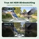 thumbnail image 2 of Comedero para aves Kiwibit con cámara 4K y energía solar con IA, 2 of 9