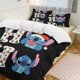 thumbnail image 2 of Merry Christmas Stitch Ho1 3 Pieces Duvet Cover Set Full Size Super Soft Fade Resistant Microfiber, 2 of 4