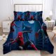 thumbnail image 1 of Spider Man Anime Bedding Set Duvet Cover 100% Polyester Suitable For Children And Adults 3-Piece Set 1 Quilt Cover, 1 of 4