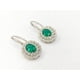 thumbnail image 2 of Aros con Esmeraldas Sostenibles en Plata ley 925, 2 of 3