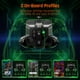 thumbnail image 4 of Accesorios inalámbricos de botón trasero para Xbox Series X|S, Xbox One y Switch - Turbo Controller Paddles, compatible con audio por cable, funciona en PC Windows 10&11-Negro, 4 of 9