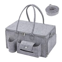 Magideal - Bolsa De Pañales, Organizador De Productos Para Bebés, Bolso De Mano Portátil, Espaciosa Bolsa De Almacenamiento Para Guardería, Contenedor De Pañales