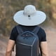 thumbnail image 4 of Sombrero de pescador de ala ancha con protección solar UPF50+, impermeable, para pesca, senderismo y acampada., 4 of 7