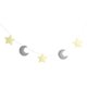 thumbnail image 4 of Adorno Para Colgar En La Pared De 5 Estrellas F / Habitación Para Ni?os Decoración De La Cenefa De La Cama Amarillo Gris, 4 of 5