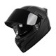 thumbnail image 4 of Casco Crown Racing F-700 DOT con Patrón de Fibra de Carbono, 4 of 5