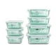 thumbnail image 3 of Set 12 Contenedores Tapers Hermeticos Vidrio Allegra, 3 of 3