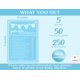 thumbnail image 2 of Pack de 5 juegos para baby shower Party Hearty – Azul, 2 of 6