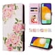 thumbnail image 2 of FOXDOCK Funda Tipo Cartera Floral para Samsung Galaxy A12 ,Funda con Tapa de Cuero PU, Protección Antigolpes con Ranuras para Tarjetas y Soporte, 2 of 6