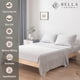 thumbnail image 2 of Juego de Sábanas Bella Coterie Luxury Queen 400TC Bambú Gris, 2 of 3