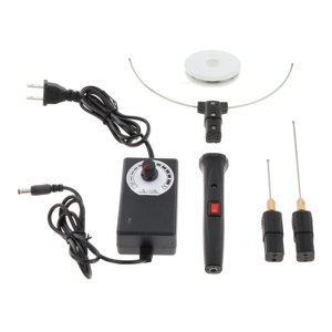 Magideal - Herramienta De Enchufes De Poliestireno Eléctrico De Alambre Caliente, Herramienta De Cuchillo Caliente, De Espuma, De Corte Para Afici Traje De Cinco Piezas