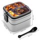 thumbnail image 2 of Contenedor de Almuerzo Doble Capa Desmarcar El Bebé Jefazo 1000ml, 2 of 6