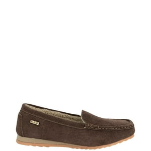 Mocasin De Cuero Con Chiporro Amur Café Alquimia