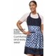 thumbnail image 3 of Delantal Alex Virtue azul a cuadros con bolsillo, 3 of 8
