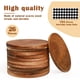 thumbnail image 2 of Posavasos de Madera Aweyka 26 Unidades 10 cm Redondos de Acacia, 2 of 3