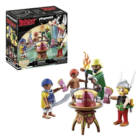 Playmobil 71269 Asterix: El pastel envenenado de Amonbofis Set