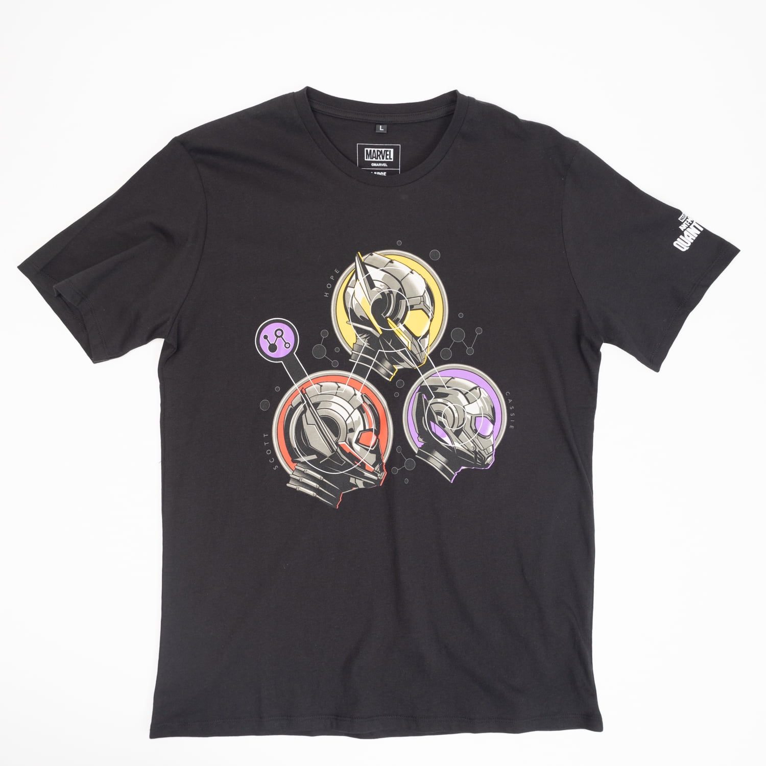 Polera Hombre You Marvel Ant Man Negro