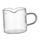 thumbnail image 3 of Café De Vidrio Que Mide La Copa De Leche Doble Boca Y Escala De Vino Taza De Onza De Café 75ml, 3 of 5