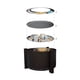 thumbnail image 5 of Brasero Sin Humo Brann Pro Circular XL Negro Mate Hierro, 5 of 7