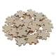 thumbnail image 1 of 100 Piezas En Blanco En Blanco Adornos De Rompecabezas De Madera Rebanadas De Madera Artesanías Artesanales, 1 of 6