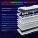 thumbnail image 3 of Teclado Redragon K744 PRO de 99 teclas inalámbrico RGB, 3 of 9
