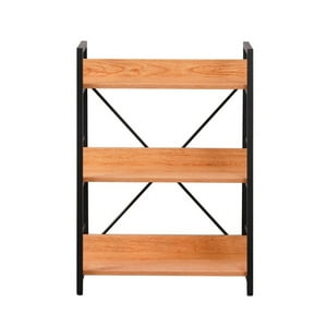 Spazzio - Repisa Iron Line 3 Posiciones Natural 60X35X85 Cm