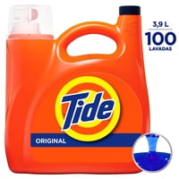 Detergente Liquido Tide High He Original 100 Lavadas 3.9L