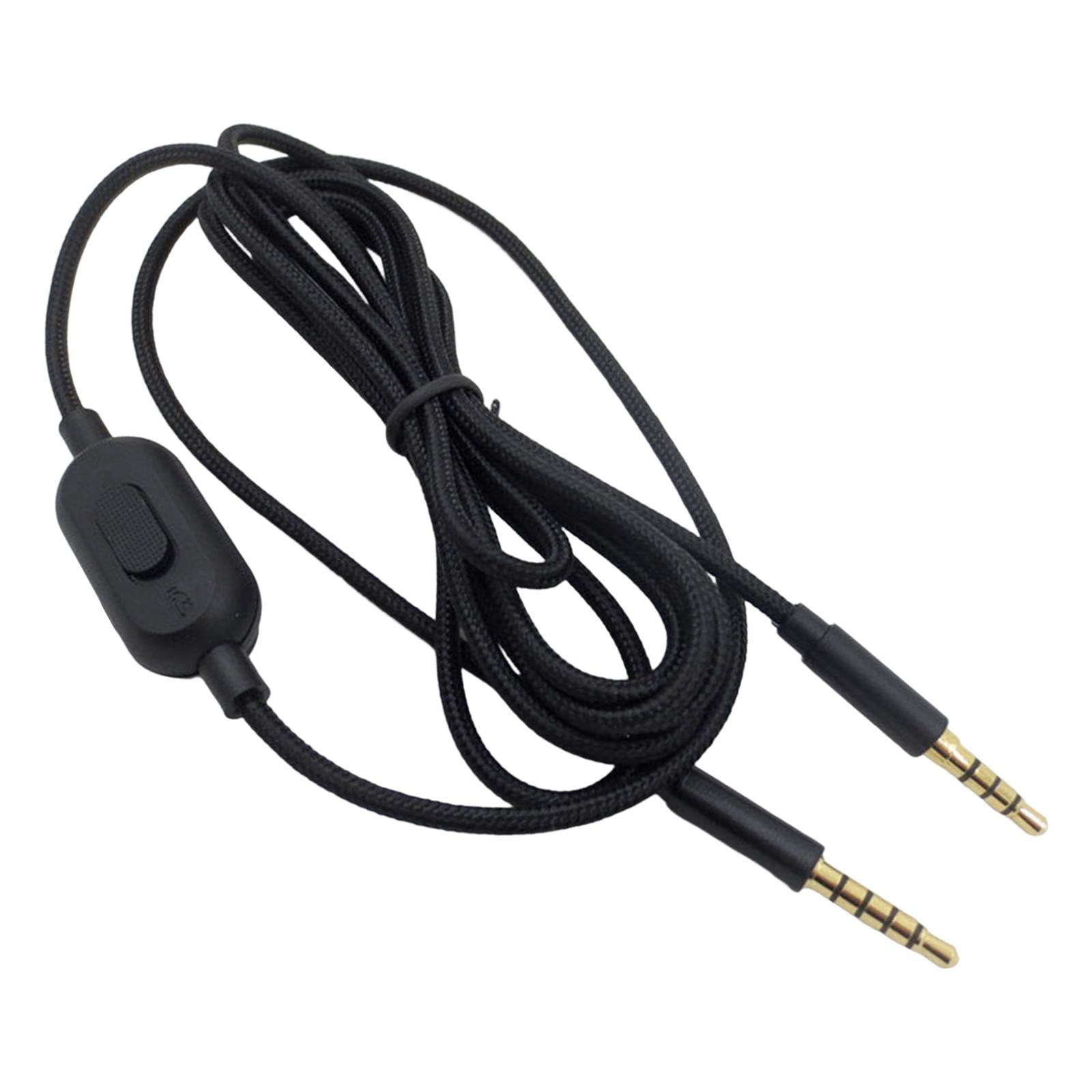 Bothyi - Para Astro A10 A40 A30 Gaming Auriculares Pc Smartphone Cable De Audio Negro