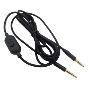 Bothyi - Para Astro A10 A40 A30 Gaming Auriculares Pc Smartphone Cable De Audio Negro