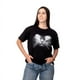 thumbnail image 3 of Polera Mujer Oversize Estampado Cat Negro Talla M, 3 of 5