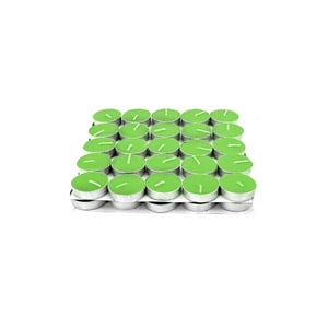 Genmérico - Set De 50 Velas Decorativas Verdes