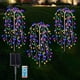 thumbnail image 1 of Luces solares de fuegos artificiales de 300 LED, luces solares para jardín, impermeables, 3 en 1, decoración para exteriores, luces solares centelleantes (multicolor), 1 of 5