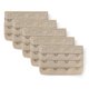 thumbnail image 1 of INSPIRE CHIC Extensores de Sujetador para Mujeres con 3 Filas y 4 Ganchos Extensión de Tirantes Caqui, 1 of 5