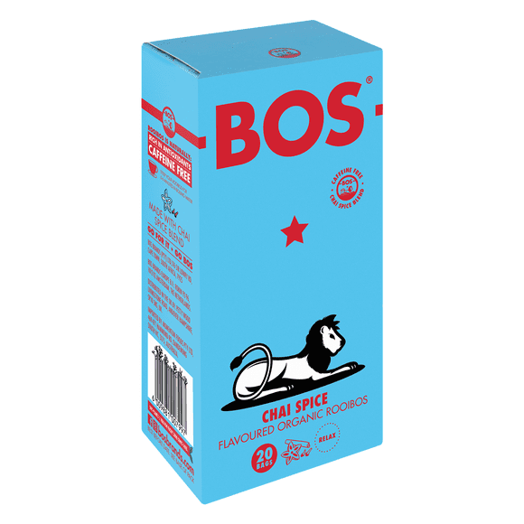 Té de Rooibos Orgánico Chai BOS (Caja 20 bolsitas) 1 x 50 gr