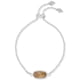 thumbnail image 1 of Pulsera Kendra Scott Elaina Ajustable Cadena Plata Citrino Noviembre, 1 of 2
