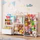thumbnail image 1 of Organizador de almacenamiento de juguetes BBLIKE 3 en 1 con estantería y peluches, 1 of 8