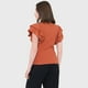 thumbnail image 2 of Polera Mujer Rib Vuelos Terracota Corona, 2 of 5