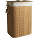 thumbnail image 1 of Cesta ropa bambú con tapa, 1 of 3