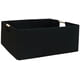 thumbnail image 1 of Cubo de almacenamiento FUULOXE, cestas rectangulares para armario, lino gris, 1 of 7