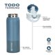 thumbnail image 5 of Termo Botella Termica Acero Inox Hydrotek 750ml 2-1 azul marino, 5 of 7
